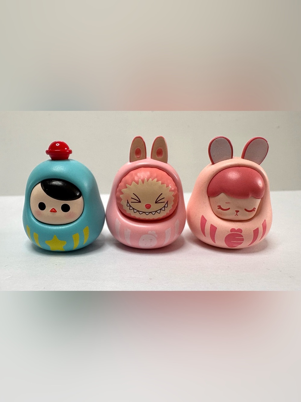 BUNDLE of 3 Pop Beans from the Daruma series!